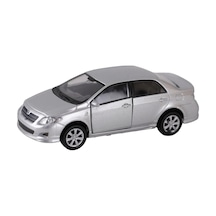 43608 Welly Dıe Cast Back Toyota 2009 Cor Gümüş