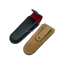 Hakiki Deri Kılıfı No:4 - 14 Cm, Kemerlikli