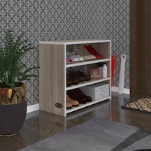 Kenzlife Ayakkabılık Goya Crd 060 70 30 Arkalıksız Ayakkabı Ofis Dolabı