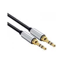 BK Teknoloji Erkek - Erkek Stereo Aux Ses Kablosu 3 M