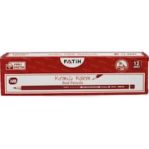 Fatih Kopya Kalemi Kırmızı Hb 12'li Paket Çok Renkli