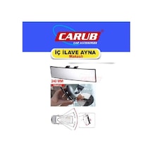 İç Dikiz Ayna İlave Makaslı 240mm Bombe Vakumlu Carub Br0223203