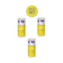 3'lü Limon Çiçeği Kolonya Set Cam Şişe
