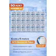 Elastik Sargı Bezi 6cm X 4m 50 Adet