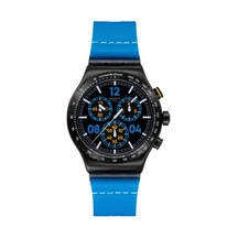 Yvb100 Swatch Moments İn Blue Erkek Kol Saati Çok Renkli