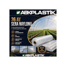 Abk-36ay-6x12 6 X 12 M 36 Ay Full Katkılı Uv+eva+ır+ab Sera Naylonu Abkplastik Örtü