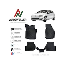 Volkswagen Golf 5 2003-2009 Havuzlu Oto Paspas