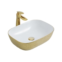 Paluci Jasmine Leopar Gold Lavabo Sırlı