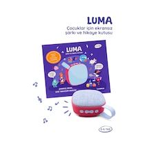 Lumaverse Luma Şarkı Ve Hikaye Kutusu - Eğitici Masalcı & Radyasyonsuz Uyku Ve Yol Arkadaşı - Kırmızı