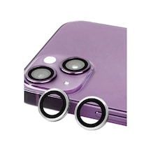 İphone 14 Raze Metal Kamera Lens - Gümüş