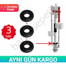 Kale İntegra Gömme Rezervuar Boşaltma Grubu Contası Siyah