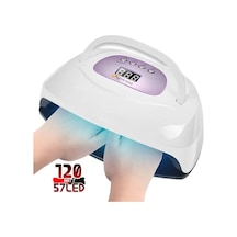 Cloody X8 Max 120 Watt 57 Led Çift El Uv Led Protez Tırnak Kurutucu Sun