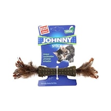 Gigwi Johnny Stick Catnipli Çift Taraflı Kahverengi Tüylü Kedi Oyuncağı