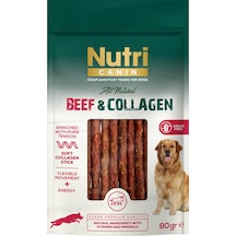 Nutri Canin Sığır Etli Ve Kolajenli Tahılsız Köpek Et Ödülü 80 G