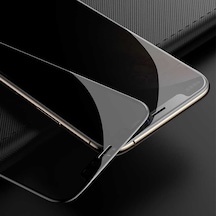 Apple Uyumlu   iPhone 11 Pro Max Davin 5d Privacy Cam Zore Ekran Koruyucu
