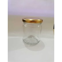 50 Adet 210 Cc Cam Kavanoz - Gold Kapak - Hediyelik , Hobi , Düğün, Nişan-mini Kavanoz