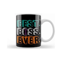 Best Boss Ever Kupa Bardak Porselen Karışık