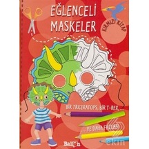 Eğlenceli Maskeler Kırmızı Kitap- Parıltı Yayınları