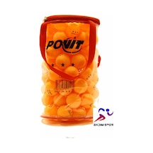 Povit 100'lu Pinpon Topu Turuncu Renk