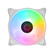 Tr Rampage Glare F50 38cfm 1200rpm 12cm Rainbow 3p+4p Molex Soketli Kasa Soğutma Fanı 38cfm 1200rpm 12cm Gökkuşağı Diğer
