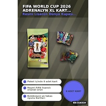 Fıfa World Cup 2026 Futbolcu Kartı Adrenalyn Xl Koleksiyon Oyunu 8 Adet Bx-316319