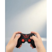 Ergonomik Kablosuz Gamepad Bluetooth Uyumlu Oyun Kontrol Cihazı