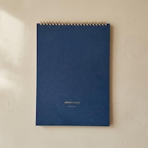 Paperto. Spiralli Tarihsiz Günlük Planlayıcı, A4 21 29,7 Cm , 60 Yaprak, 110 Gr Ivory Kağıt, Günlük Plan Defteri Türkçe Çok Renkli