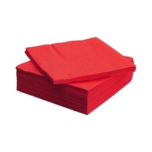 Ikea Fantastisk Peçete Kırmızı 50 Adet 40 x 40 CM