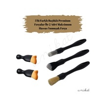 5'li Hassas Araç İç Ve Dış Fırçaları Set Premium 1 Adet