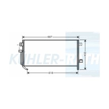 Subaru Forester 02-08 Delphi Klima Radyatörü Fr 73210sa000 Delphi