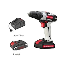Specco XSP18V-4026 18V Li-ion Şarjlı Darbeli Matkap Aksesuarlı