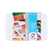 Sulu Boya Seti 12+3 Renk X Tablet - Plastik Kutulu Çok Renkli