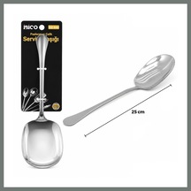 Bezos Krom 25 Cm Metal Servis Kaşık Mmbz