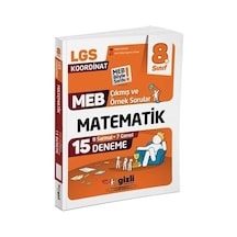 Gizli Yayınları 2026 8. Sınıf Lgs Matematik Meb Çıkmış Ve Örnek Sorular 15 Li Deneme - Meb Böyle Sordu
