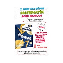 7. Sınıf Matematik Ata Süper Soru Bankam Yeni