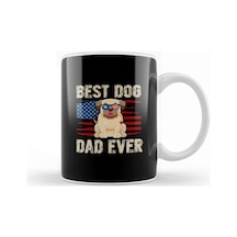 Best Dog Dad Ever Köpek 08 Kupa Bardak Porselen Karışık