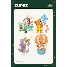 Gökyüzü Kaşifleri 19x25 Cm Ütüyle Uygulanan Baskı Zpz1113 - 928156813