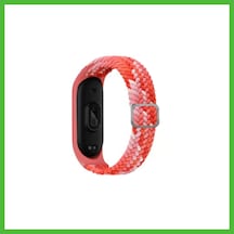 Vaveni Mi Band 7 Uyumlu Star Kordon - Pembe-kırmızı Arz
