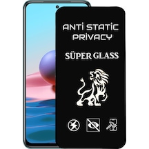Xiaomi Redmi Note 10 Tam Kaplayan Anti Statik Hayalet Süper Cam Ekran Koruyucu