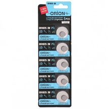 Orion CR1025 3V Lityum Düğme Pil 5'li