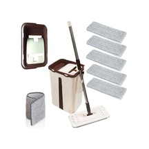Microfiber Tablet Mop 5 Paspaslı Temizlik Seti 6+6 12 Lt Kova+metal Sap Yılın 1 Numara Temizlik Seti