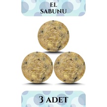 Sabunal El Sabunu 3 Adet - Doğal Yağ Karışımlı Yoğun Nemlendirici Banyo Sabunu