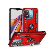 Zore Redmi 12c Kılıf Vega Kapak - Kırmızı Kirmizi