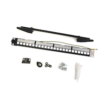Beek Bn-Pp-M24S-Lb 24 Port 1U Zırhlı Boş Patch Panel