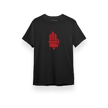 The Hunger Games Hand Siyah Kısa Kol Erkek Tshirt 001