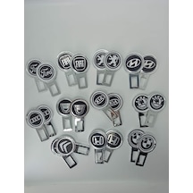 Oto Kemer Klips Araç Modelli Toka Şık Güzel Görünüm Plastik