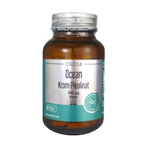 Ocean Krom Pikolinat 200 Mcg 90 Kapsül Krom Pikolinat İçeren Takviye Edici Gıda