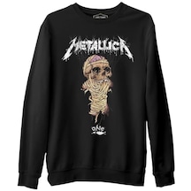 Metallica - One Siyah Erkek Kalın Sweatshirt