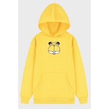 Unisex Garfield Baskılı Sweatshirt Kp-kırmızı-garfield Sarı-sweatadr-17465 Sarı