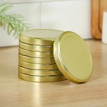 Elabugaukuprplast Konserve Kapağı Vidalı Kapaklar 24 Adet 172818122 Pembe